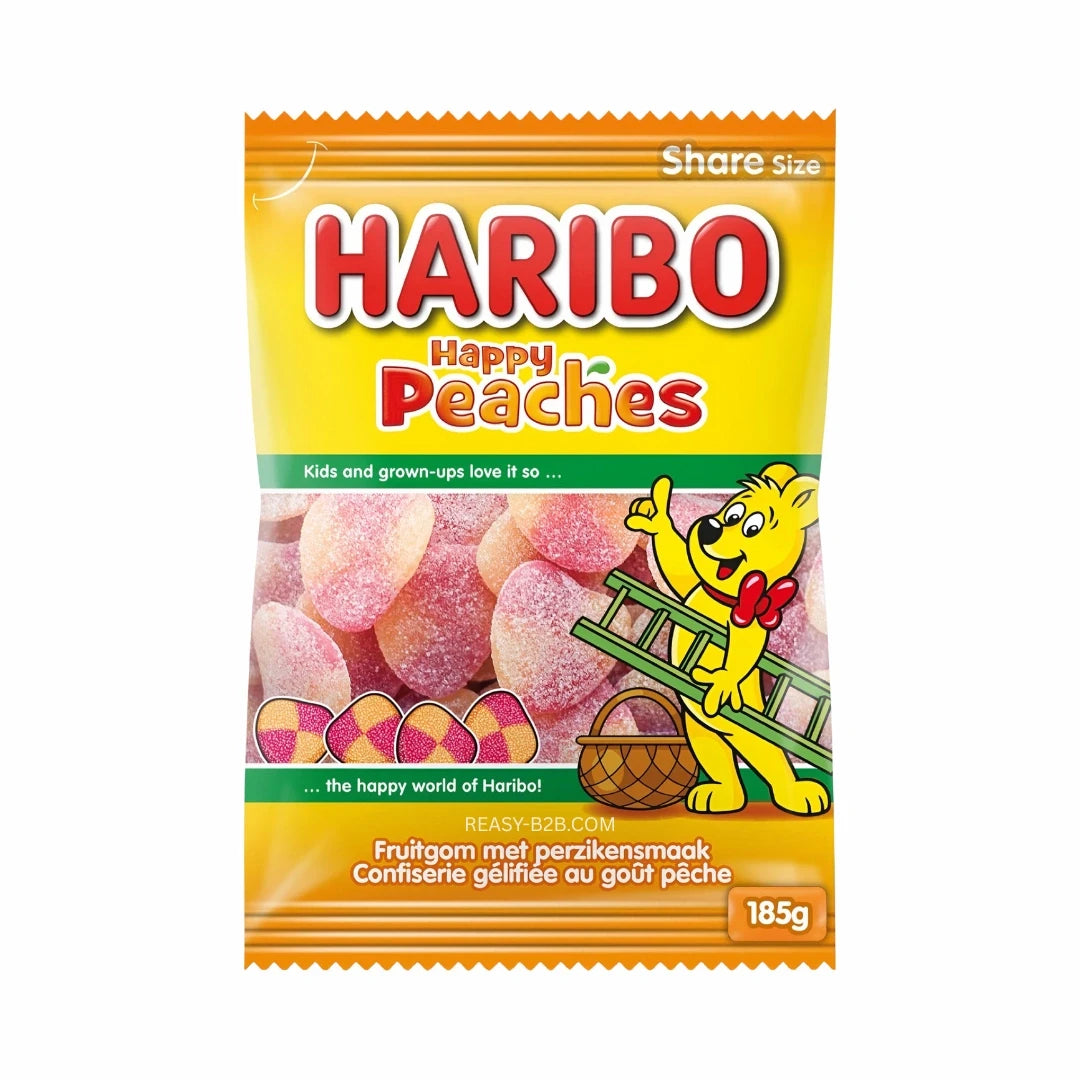 Haribo Happy Peaches 185g