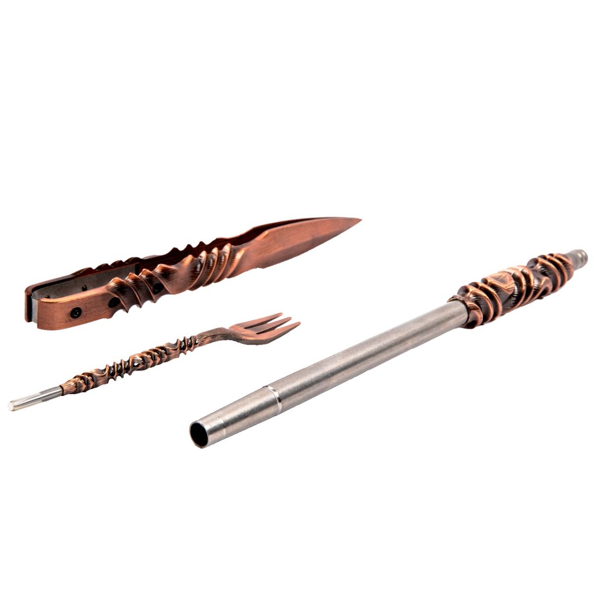 Amy Deluxe Shisha Besteck Set Celtic - Bronze