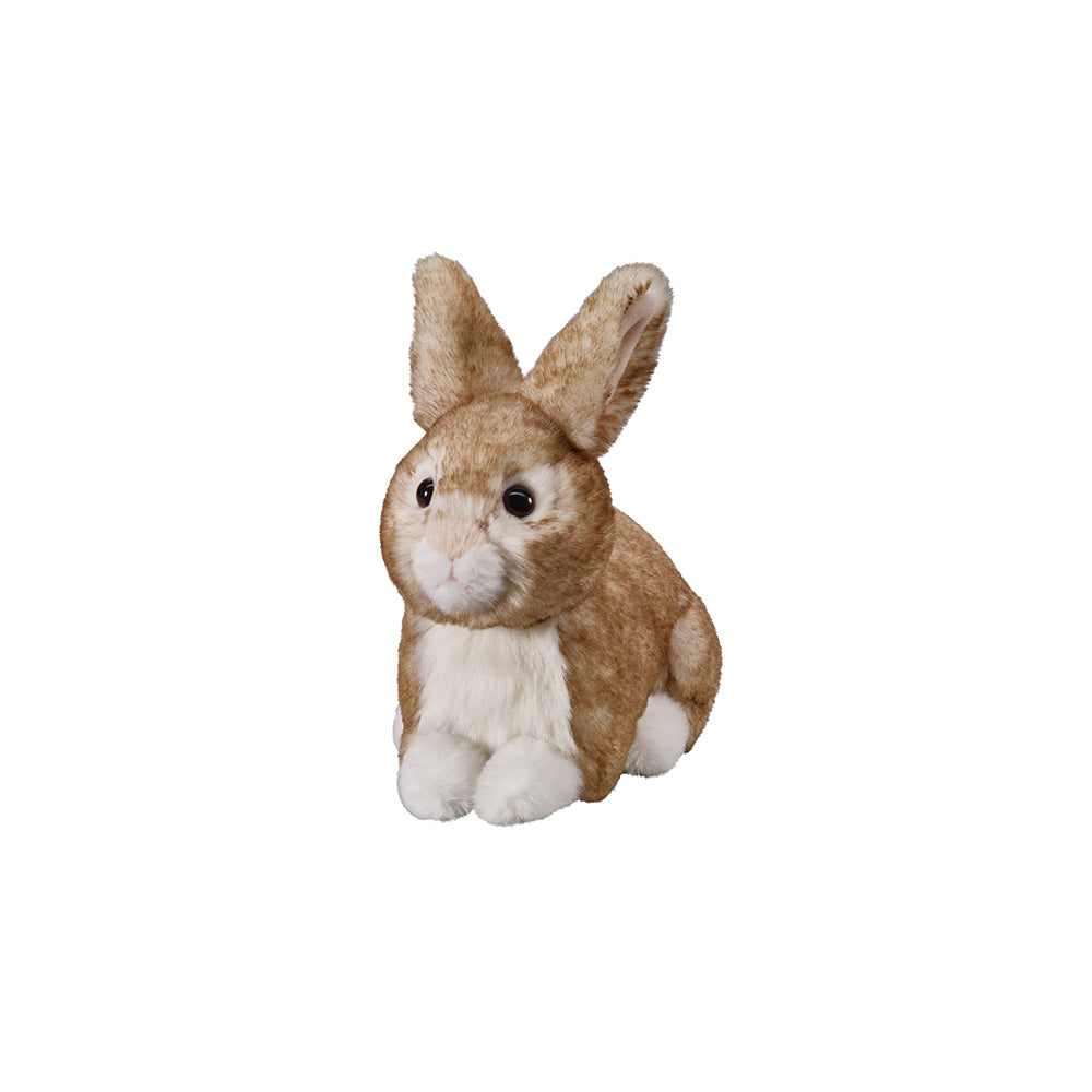 Hase braun liegend, 18 cm