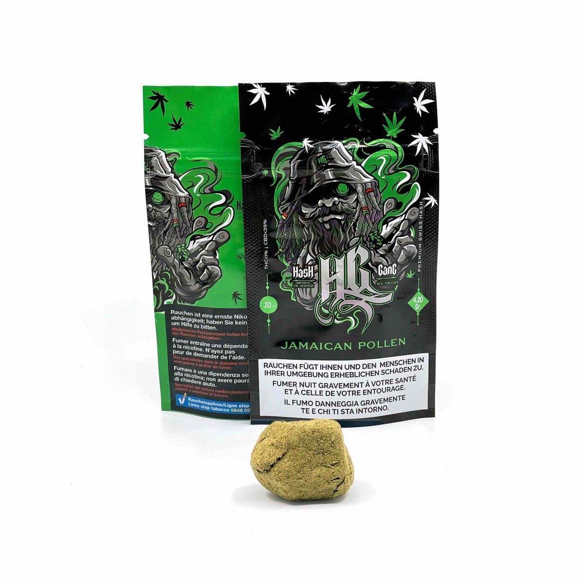Hash Gang - Jamaican Pollen - 10g