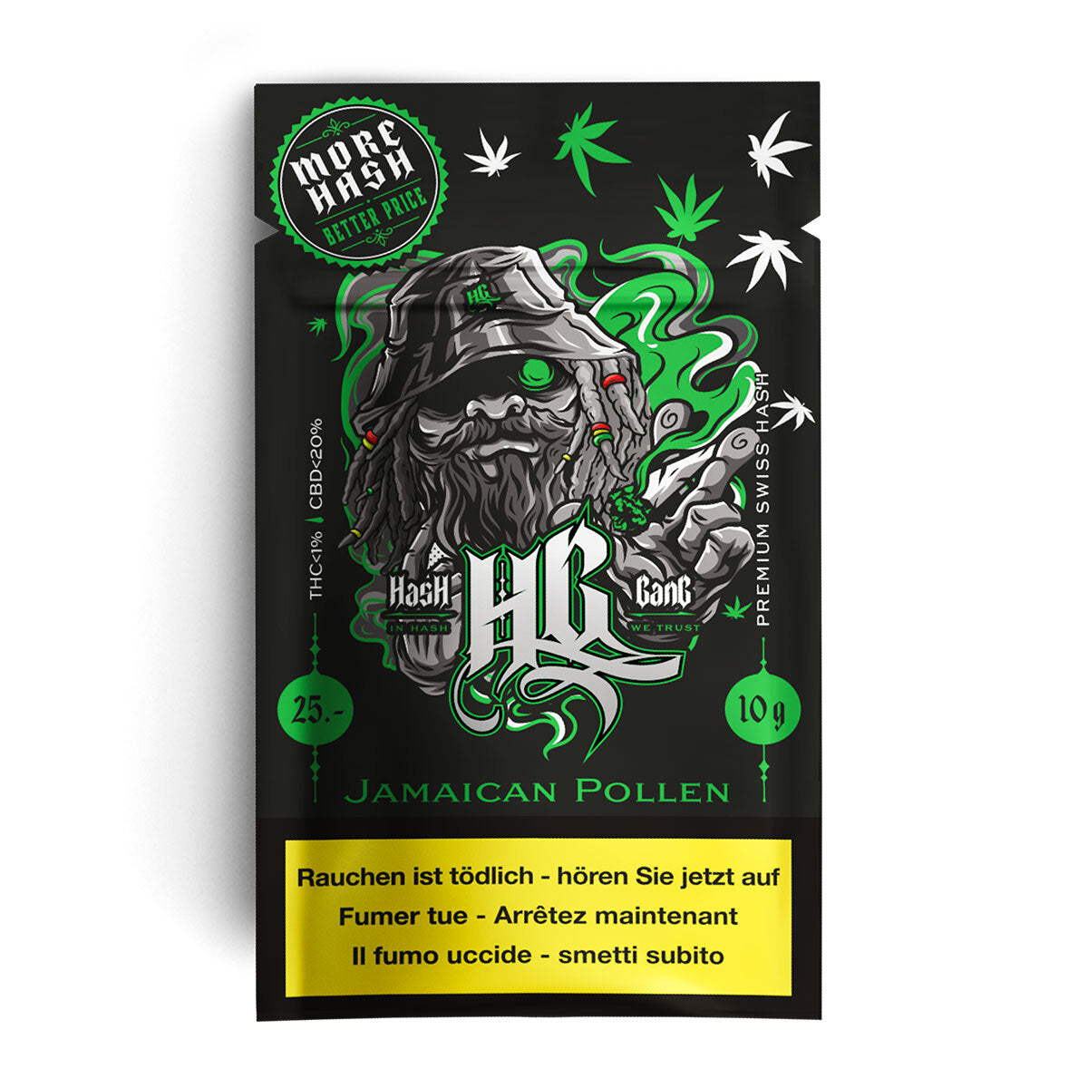 Hash Gang - Jamaican Pollen - 10g