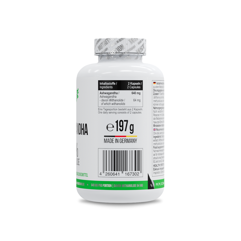 Healthy® Ashwagandha 10% Withanolide 240 Kapseln