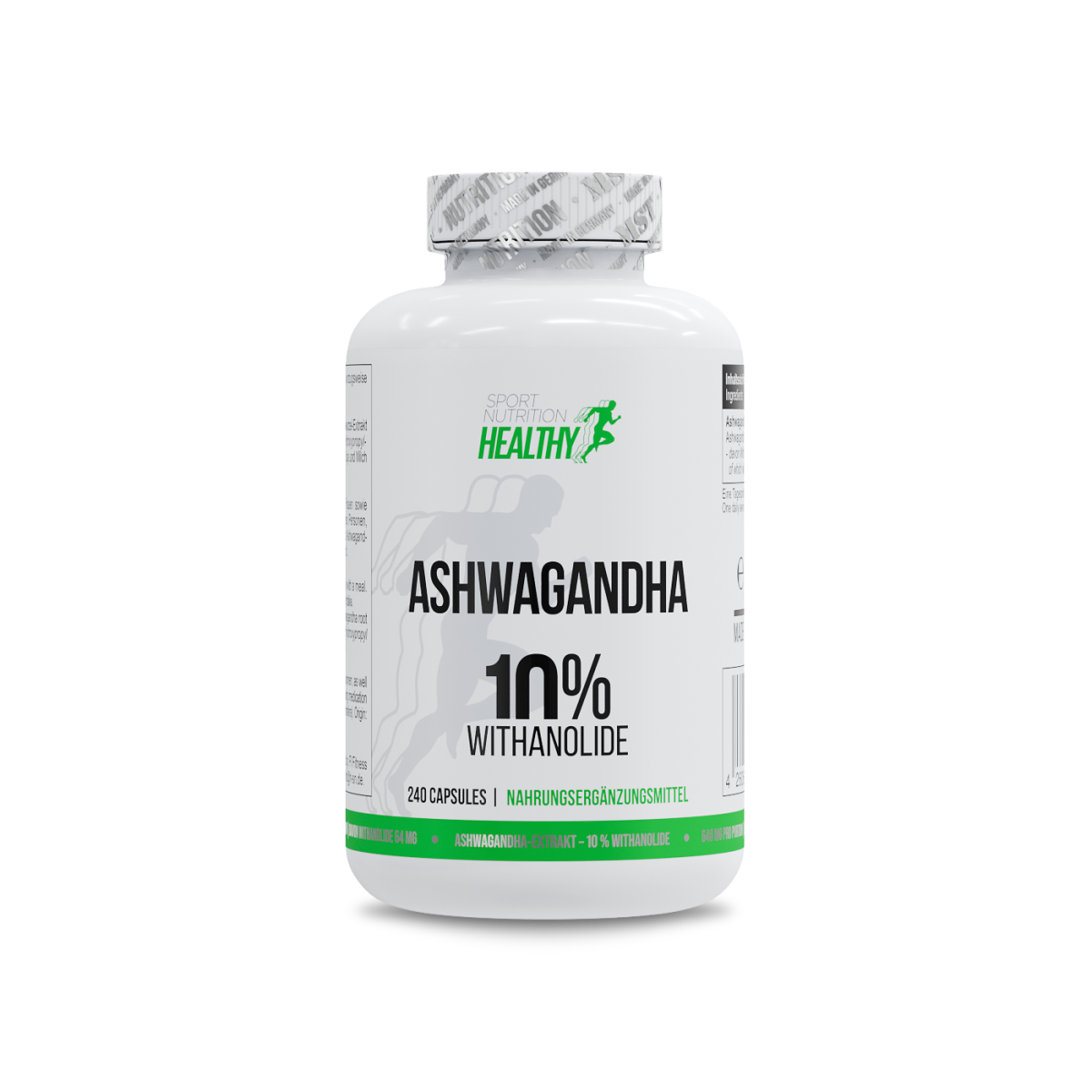 Healthy® Ashwagandha 10% Withanolide 240 Kapseln