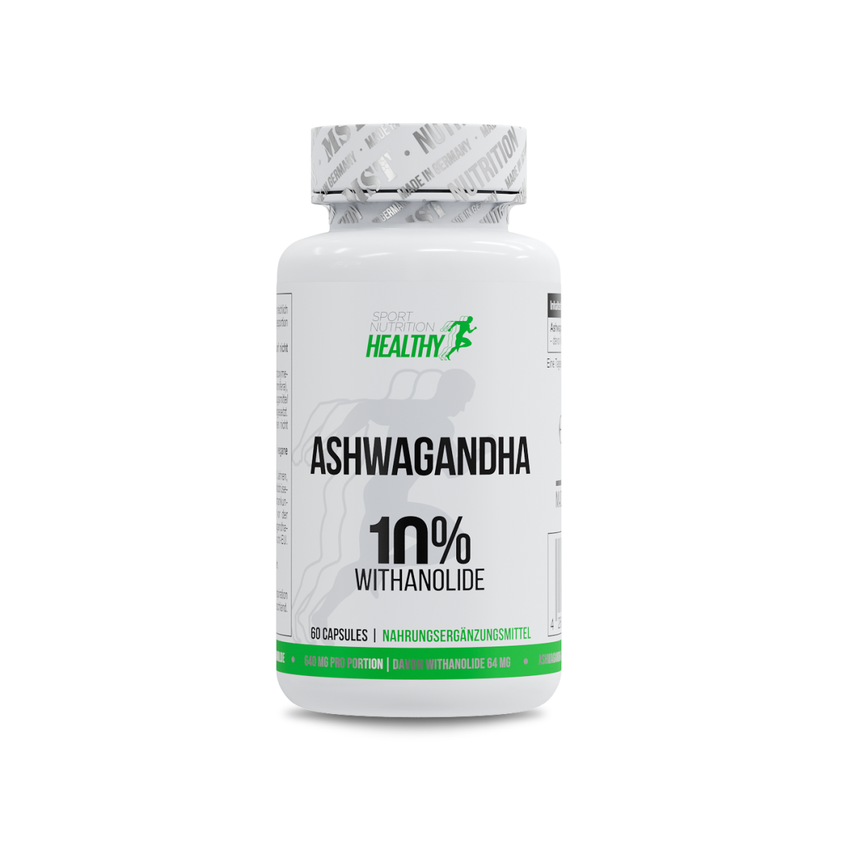 Healthy® Ashwagandha 10% Withanolide 60 Kapseln