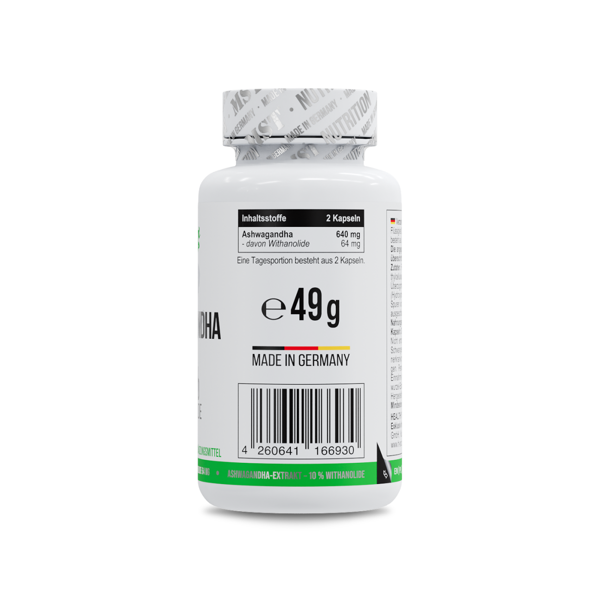Healthy® Ashwagandha 10% Withanolide 60 Kapseln