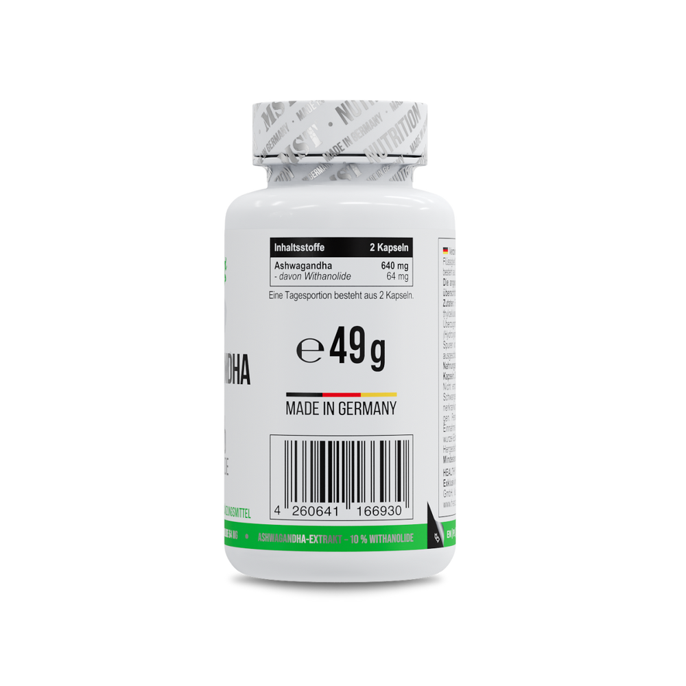Healthy® Ashwagandha 10% Withanolide 60 Kapseln