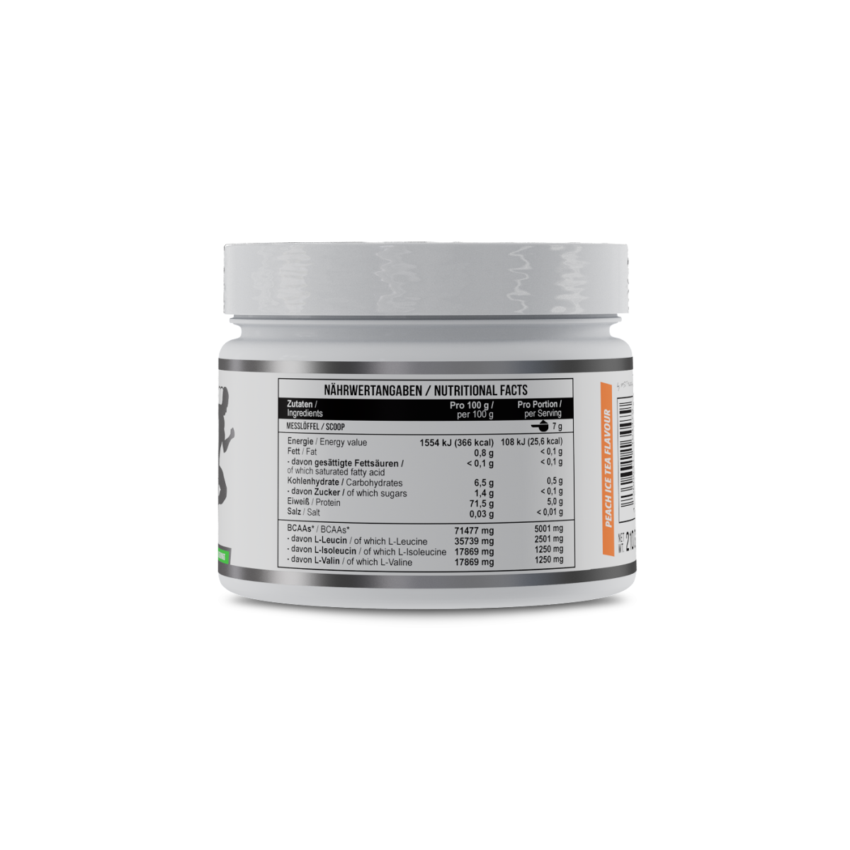 Healthy® BCAA Instant 210 g Peach ice tea