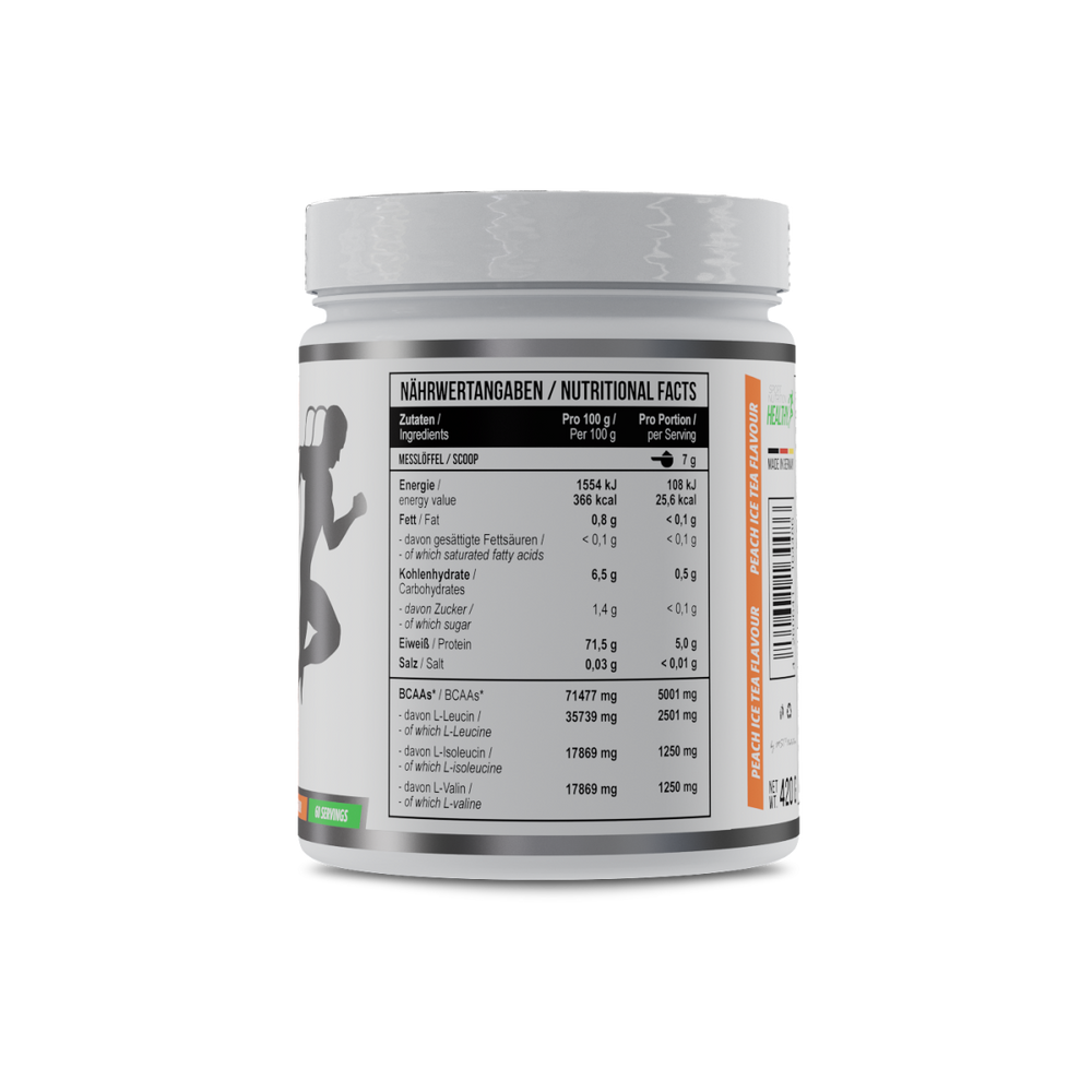 Healthy® BCAA Instant 420 g Peach ice tea