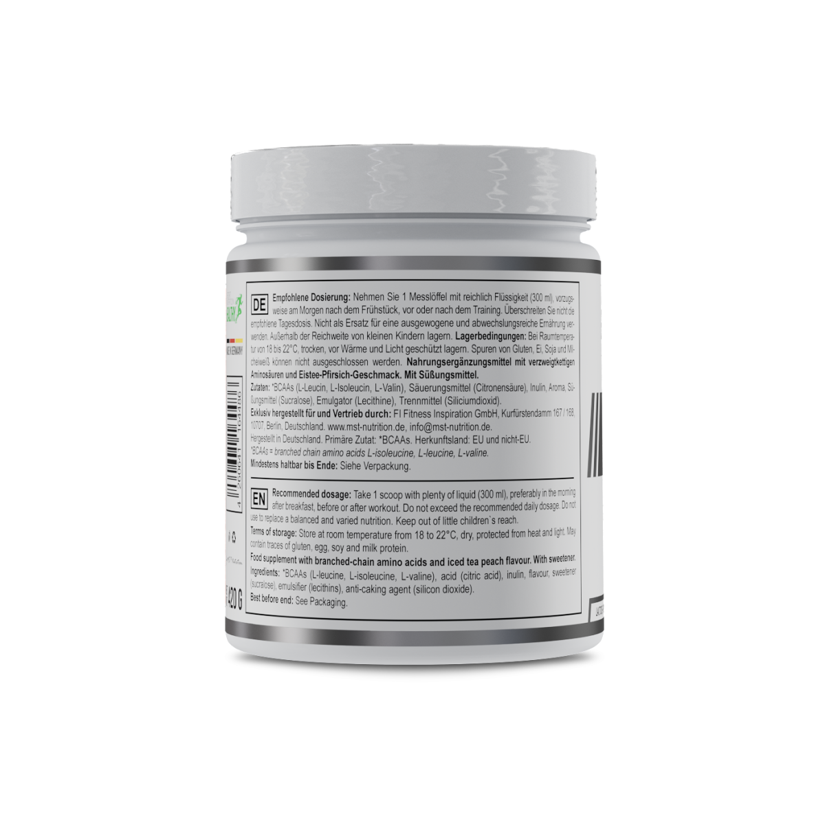 Healthy® BCAA Instant 420 g Peach ice tea