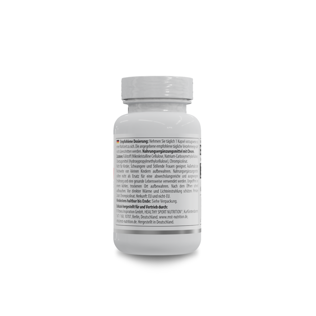 Healthy® Chromium picolinate 60 Caps
