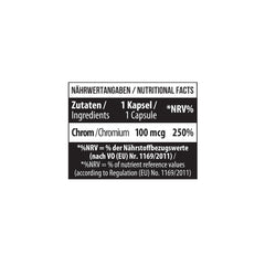 Healthy® Chromium picolinate 60 Caps