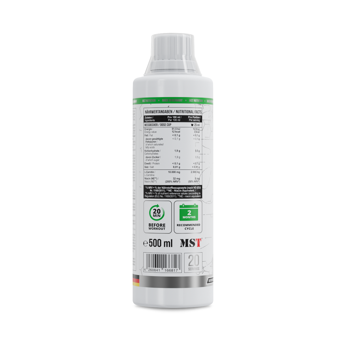 Healthy L-Carnitine 500 ml Tropic