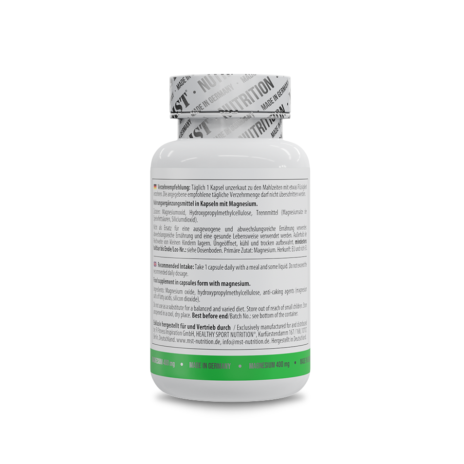 Healthy® Magnesium 400 mg 90 Vegan Kapseln