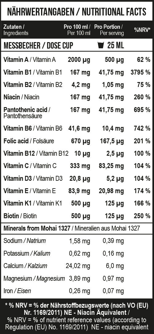 Healthy Multivitamin 1000 ml Orange