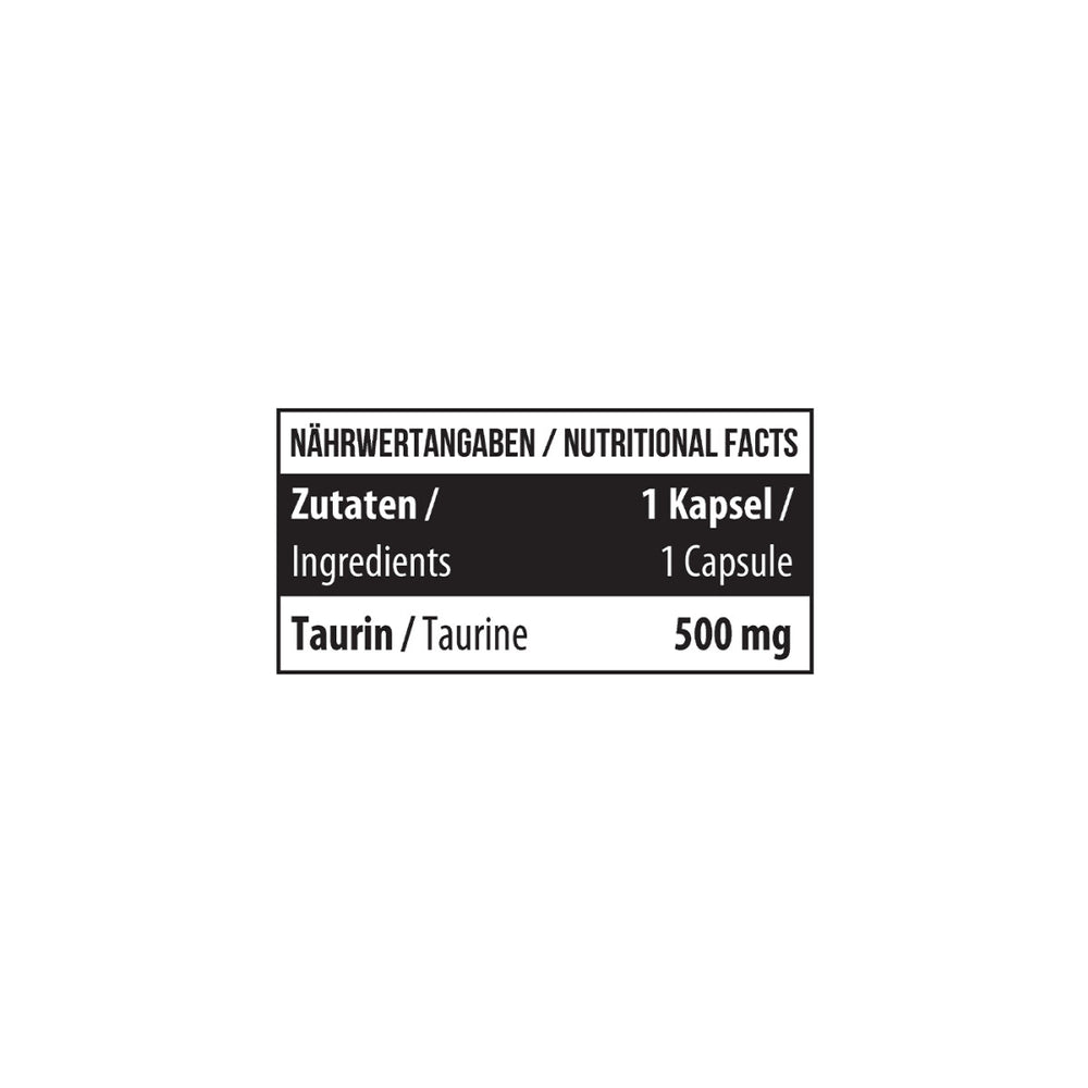 Healthy® Taurine 60 Capsules