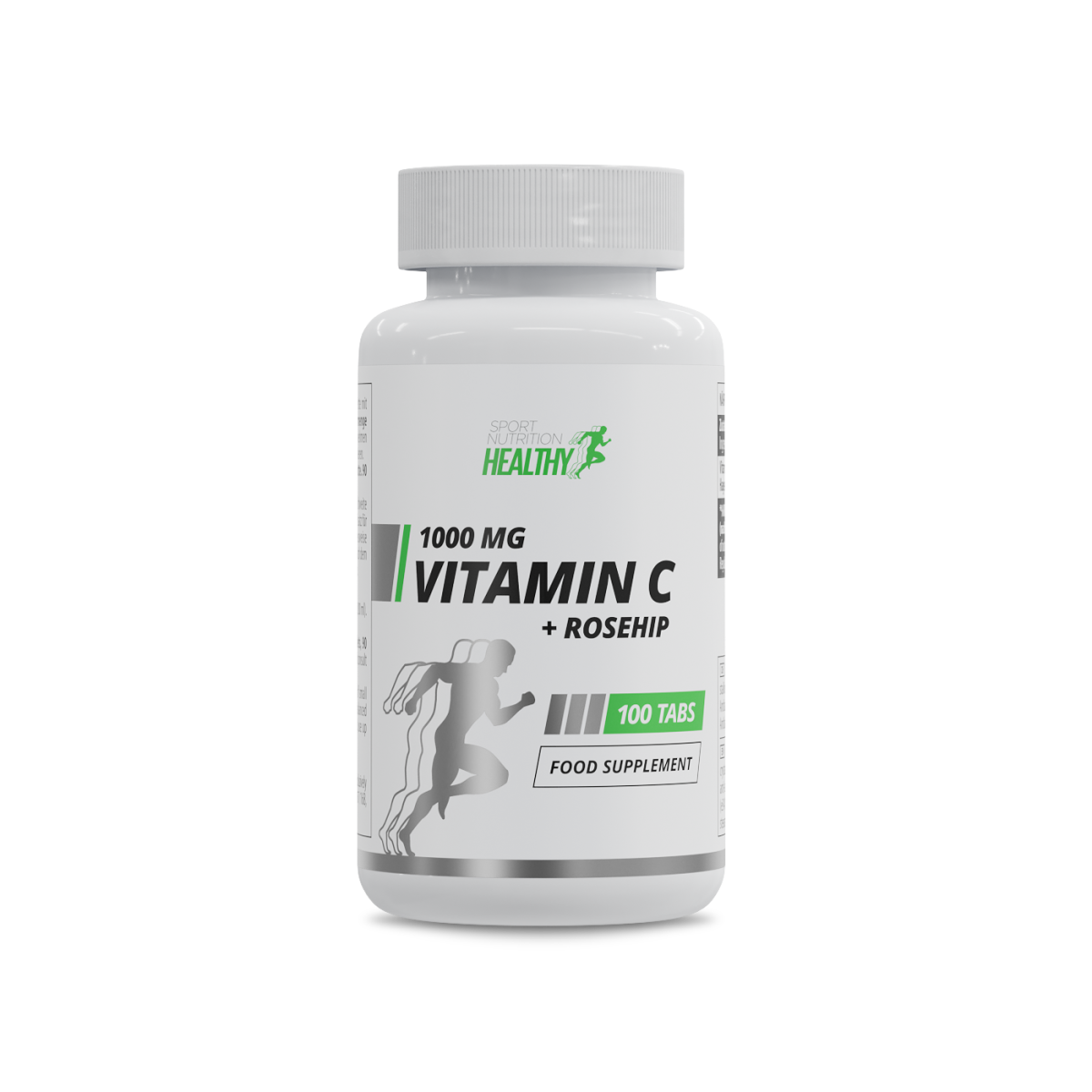 Healthy Vitamin C + Rosehip 1000mg 100 tab