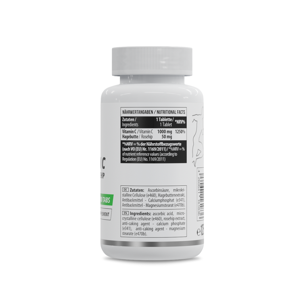 Healthy Vitamin C + Rosehip 1000mg 100 tab