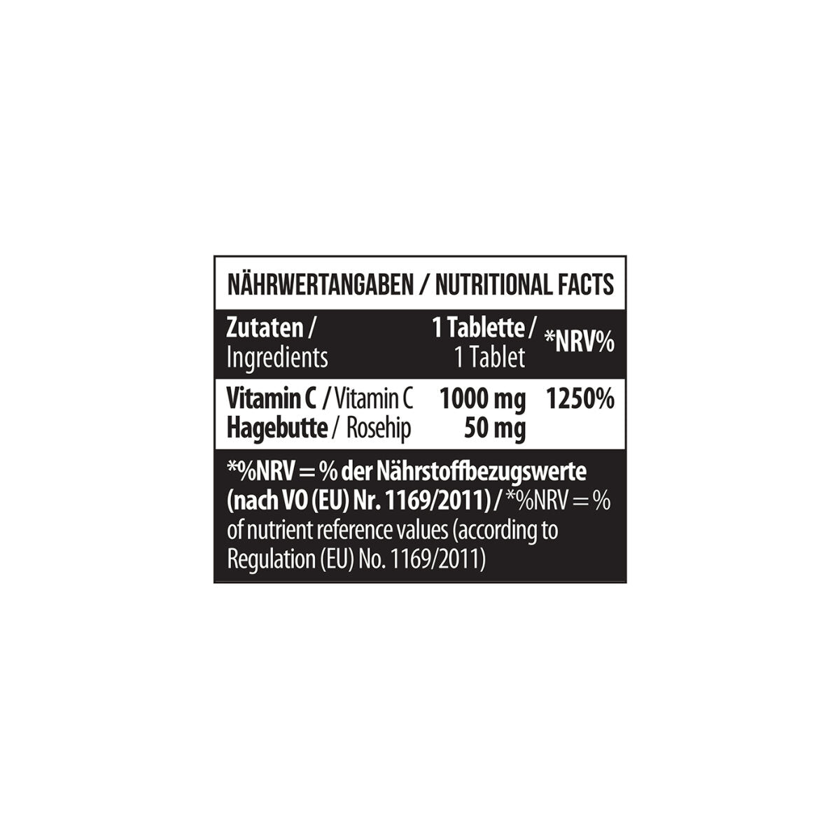 Healthy Vitamin C + Rosehip 1000mg 100 tab