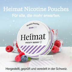 Heimat Snus - Frosty Berry - 15mg/Pouch