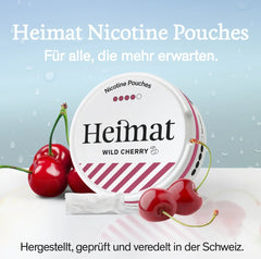 Heimat Snus - Wild Cherry - 15mg/Pouch