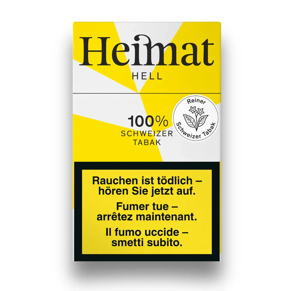 Heimat - Zigaretten - Hell - Box - 10 Stück