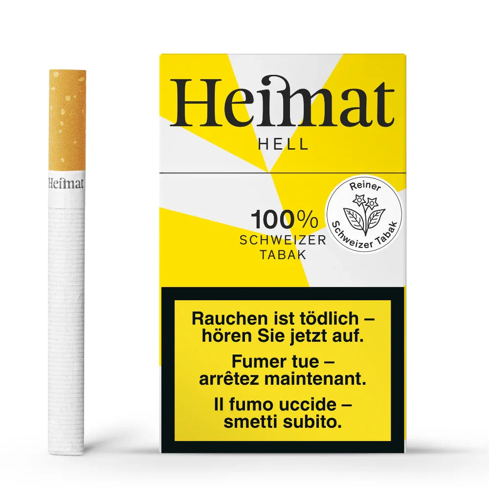 Heimat - Zigaretten - Hell - Box - 10 Stück