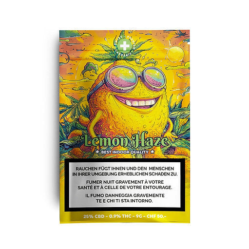 High Level Genetics - Lemon Haze - Indoor CBD Blüten - 2g