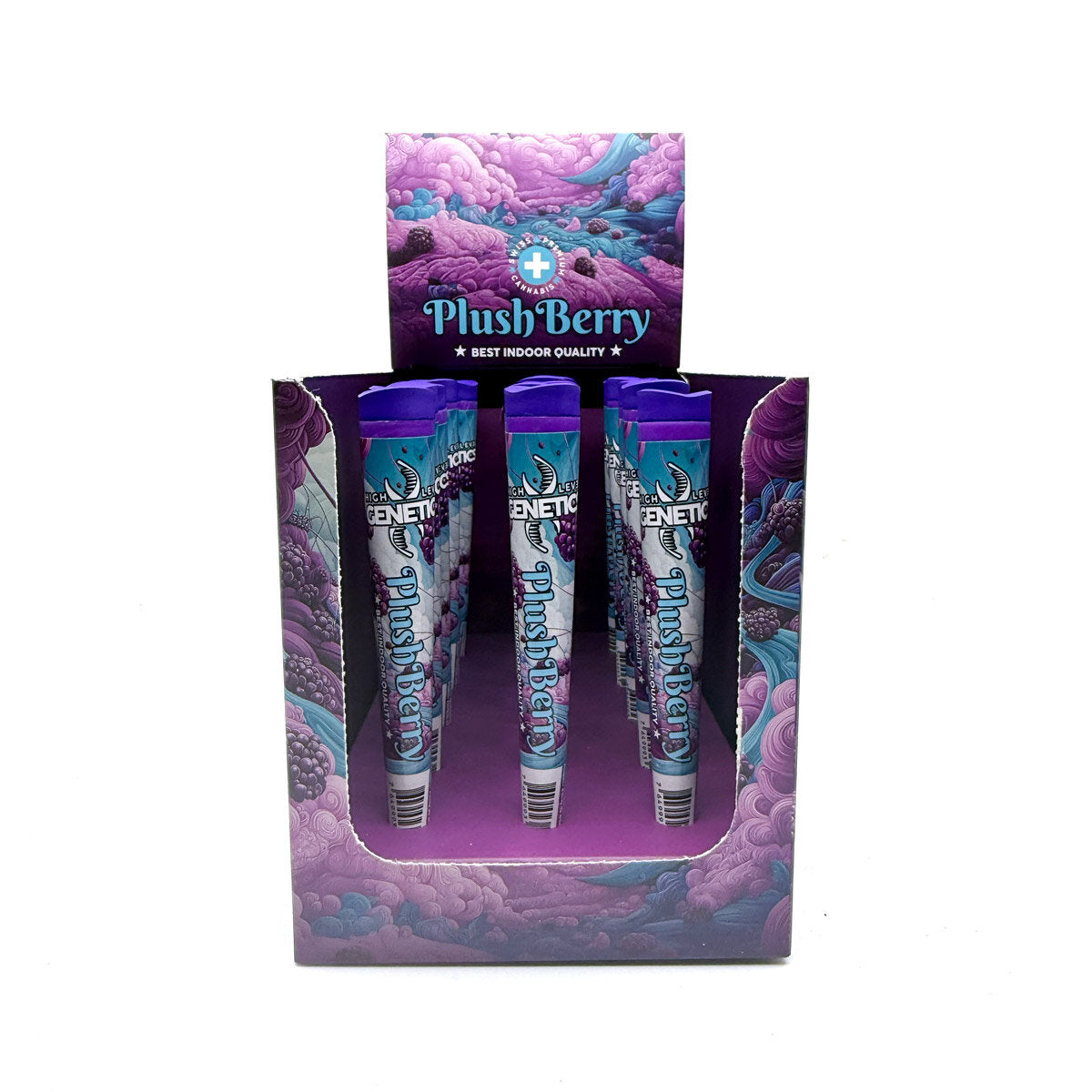 High Level Genetics - Plush Berry - CBD Pre-Roll - 1.2g