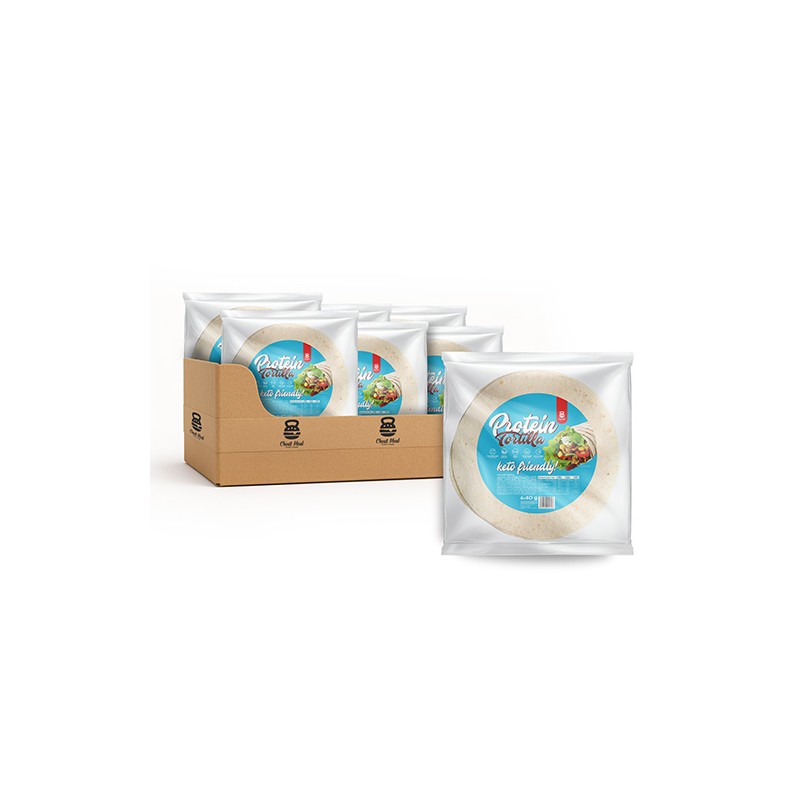 High Protein Tortilla - 240g (6 wraps) x14