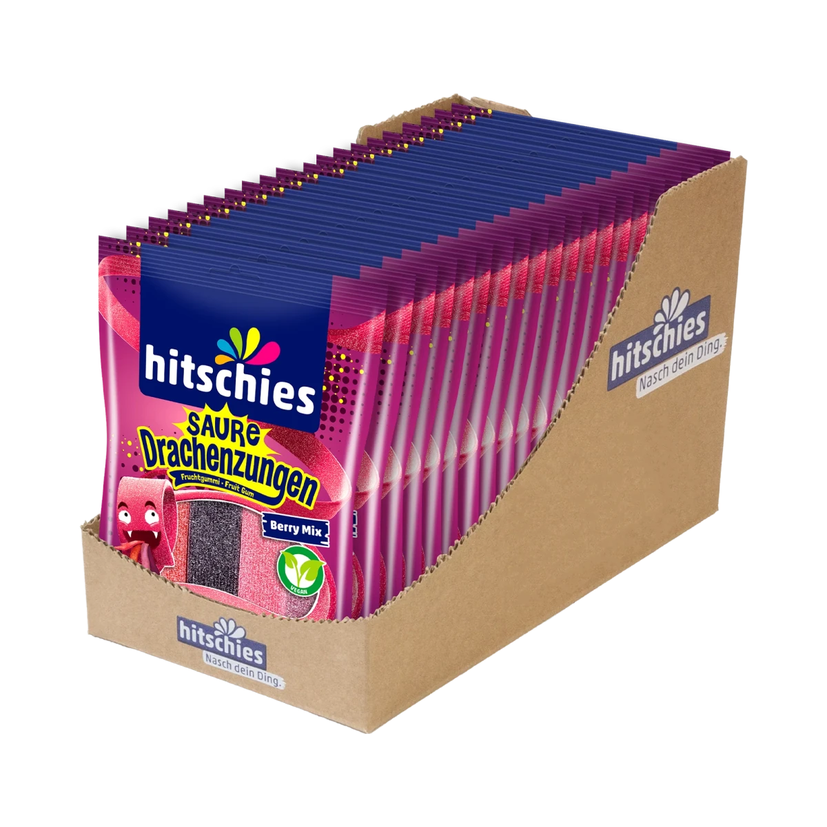Hitschies Saure Drachenzungen - Berry Mix 125g