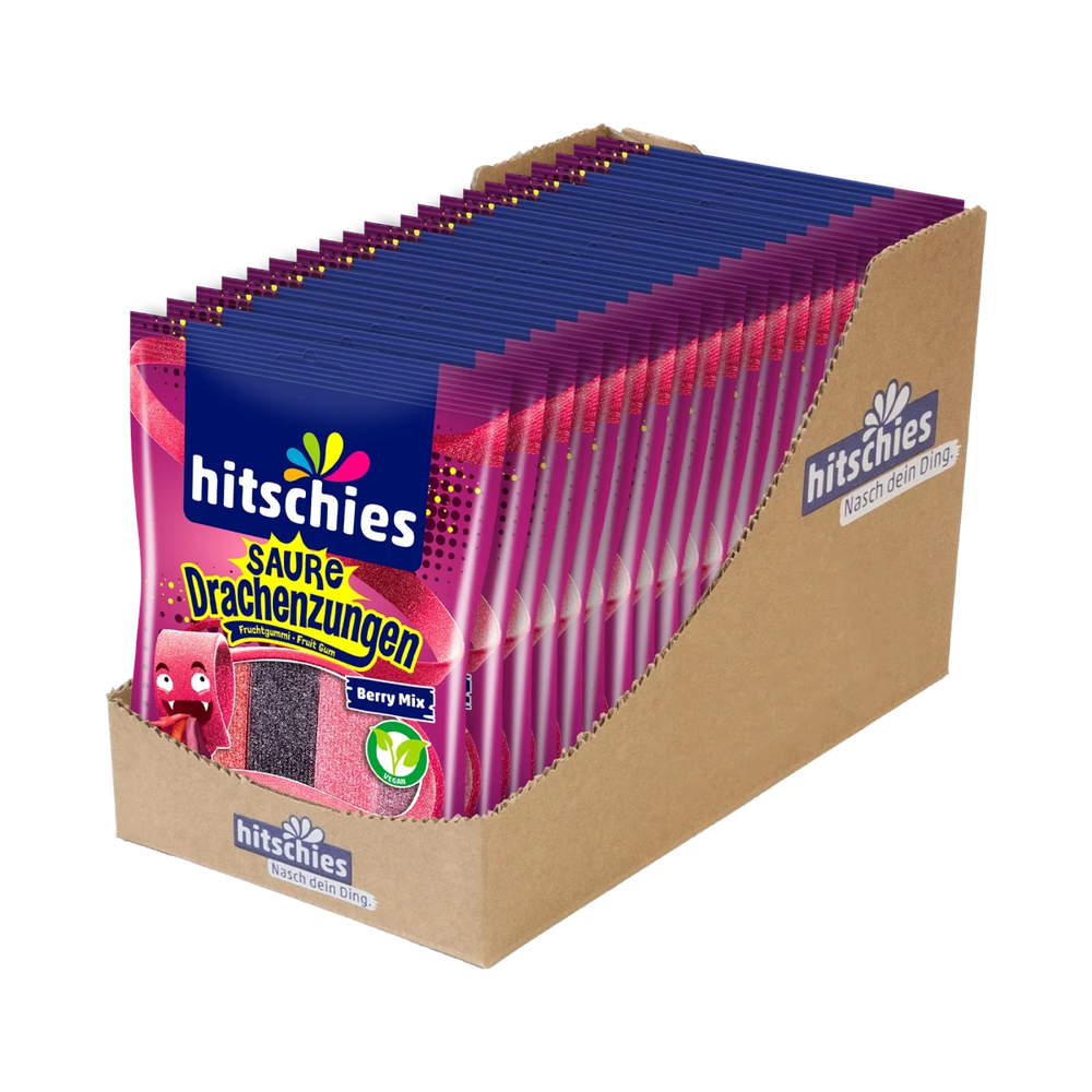 Hitschies Saure Drachenzungen - Berry Mix 125g