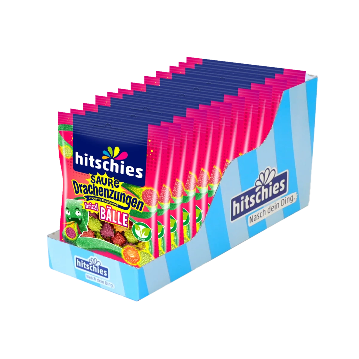 Hitschies Saure Drachenzungen - Brizzl Bälle 100g
