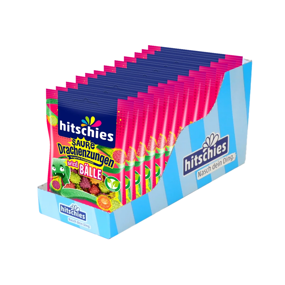 Hitschies Saure Drachenzungen - Brizzl Bälle 100g