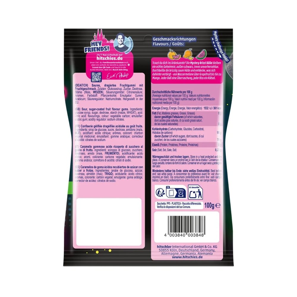 Hitschies Saure Drachenzungen - Limited Mystery Brizzl Bälle 100g