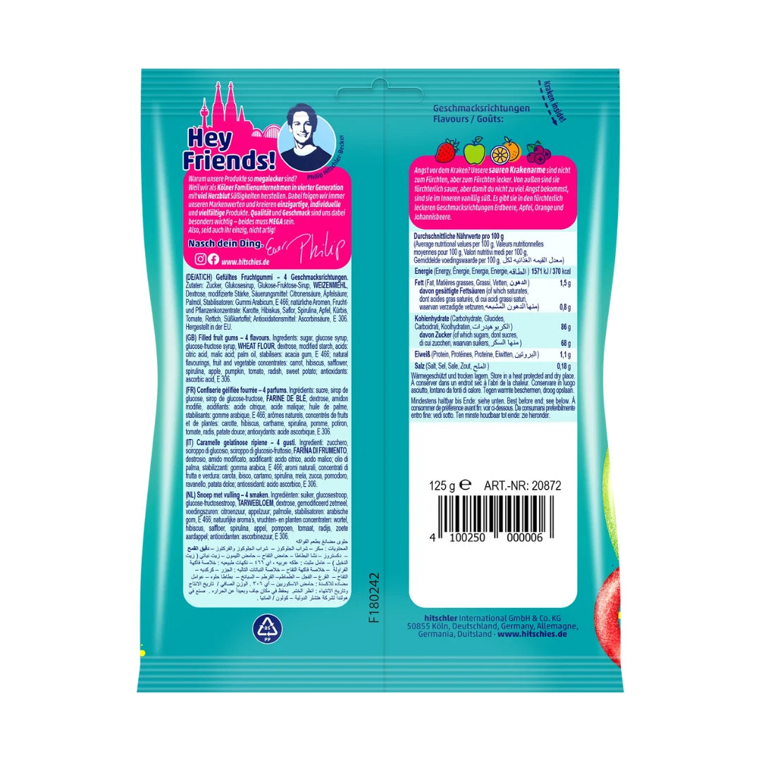 Hitschies Saure Krakenarme - Original 125g