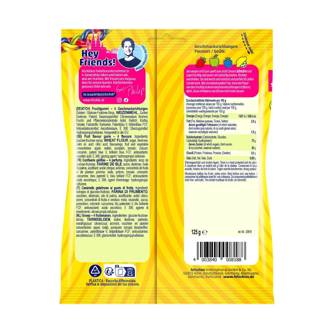Hitschies Schnüre - Original 125g