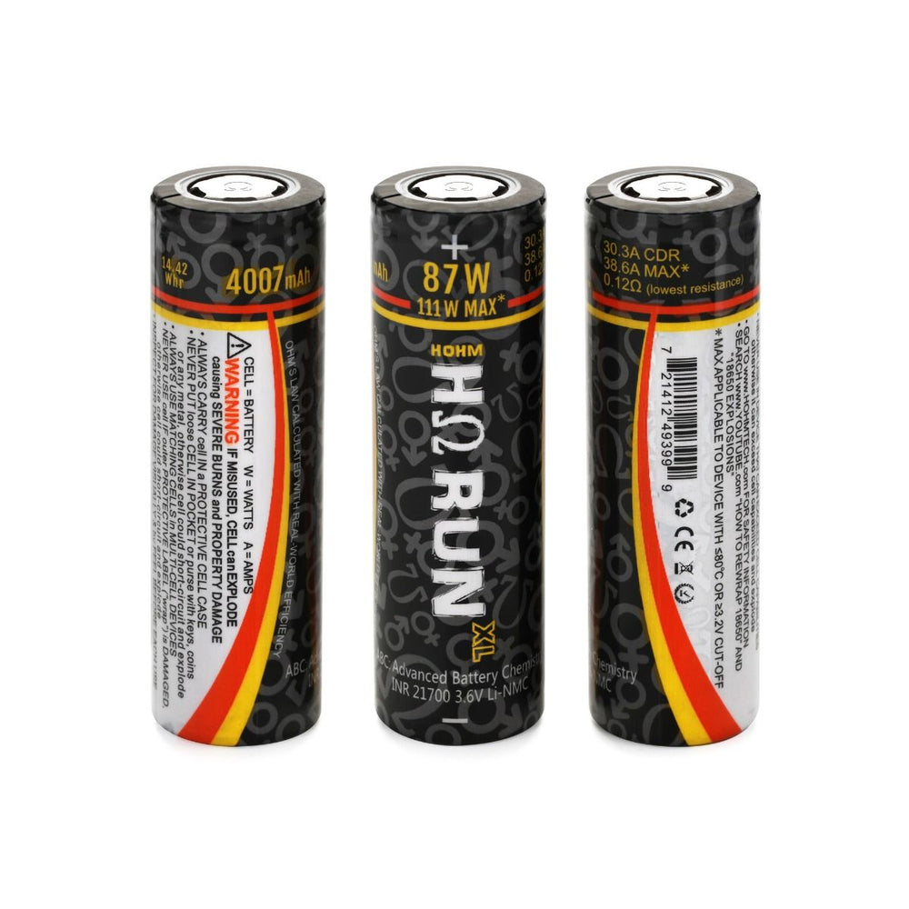1 x Hohm-21700, RUN XL