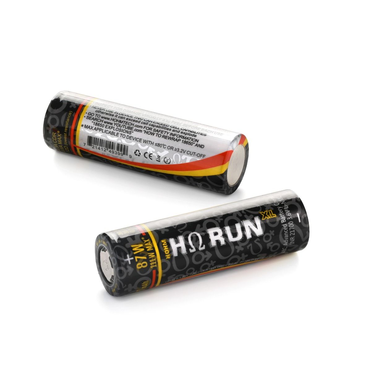 1 x Hohm-21700, RUN XL
