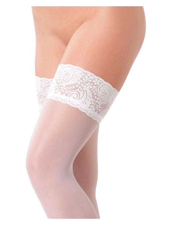 Ballerina – Black Secret – Exklusive Strumpfhose mit offenem Schritt (20 Denier) – Schwarz