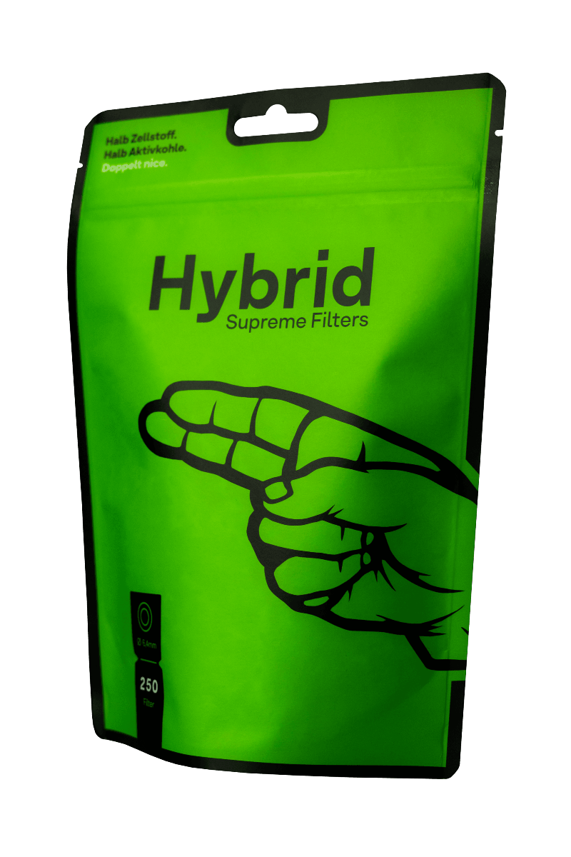 6 x 250er Bag Hybrid Supreme Aktivkohlefilter - 6.4mm 