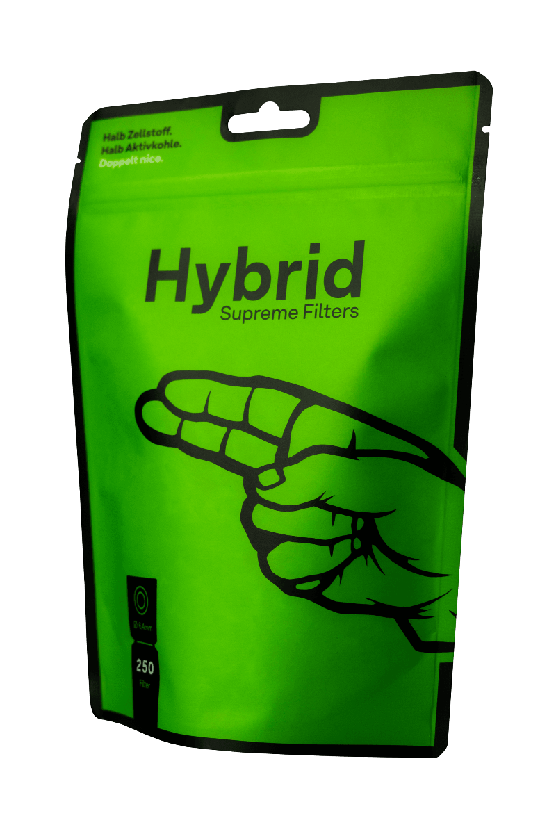 6 x 250er Bag Hybrid Supreme Aktivkohlefilter - 6.4mm 