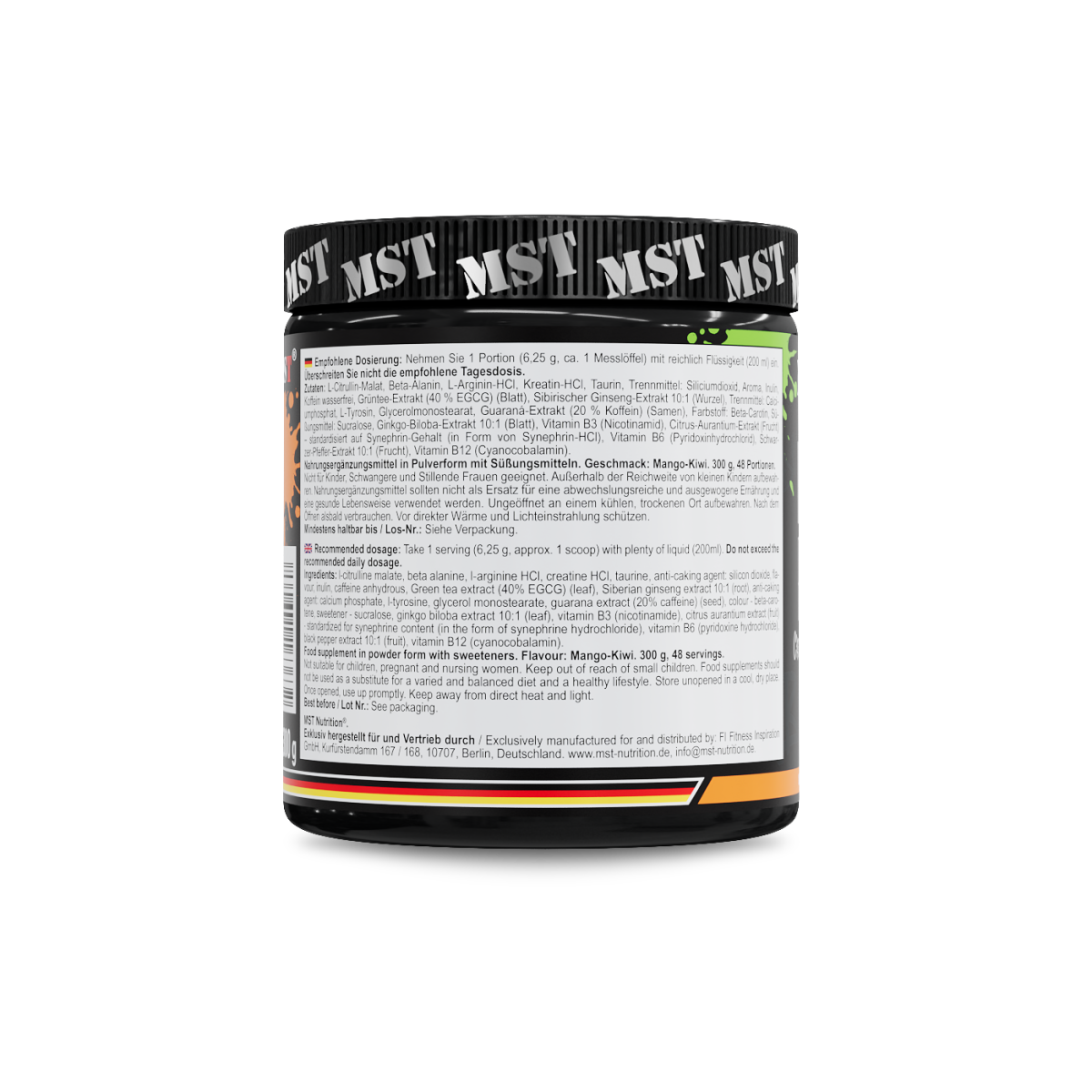 Hurricane Pump 300 g Mango kiwi