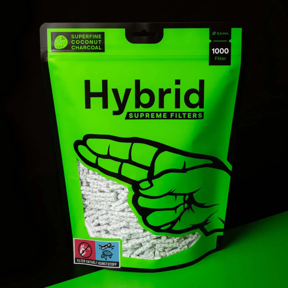 Hybrid - Supreme Aktivkohlefilter - Bag - 1000 Stück