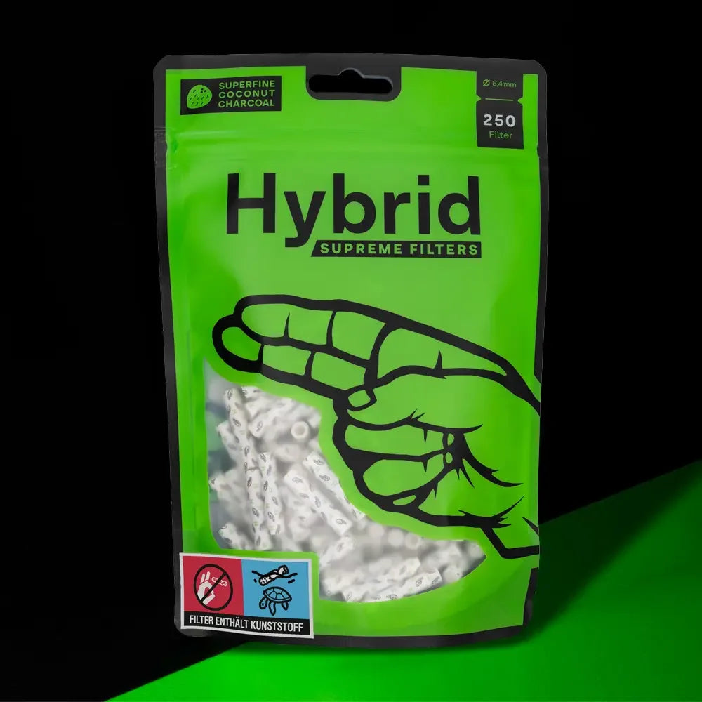 Hybrid Supreme - Aktivkohlefilter - Bag - 250 Stück