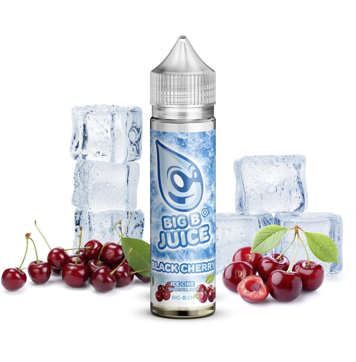 E-Liquid BIG B Juice ICE Line, Black Cherry 50ml ''Shortfill''