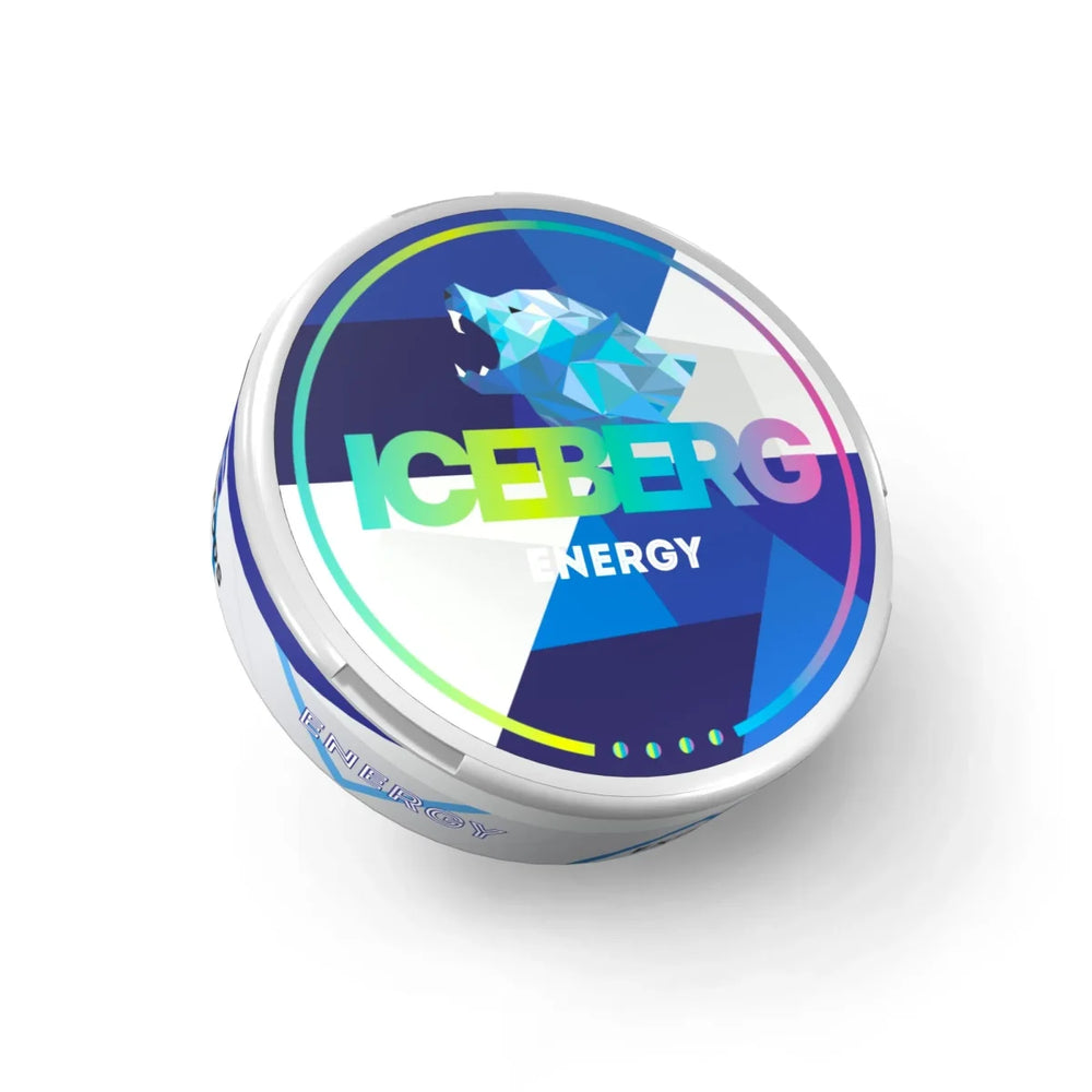 ICEBERG - Strong - Energy - All White Snus - 50mg/g - 16g