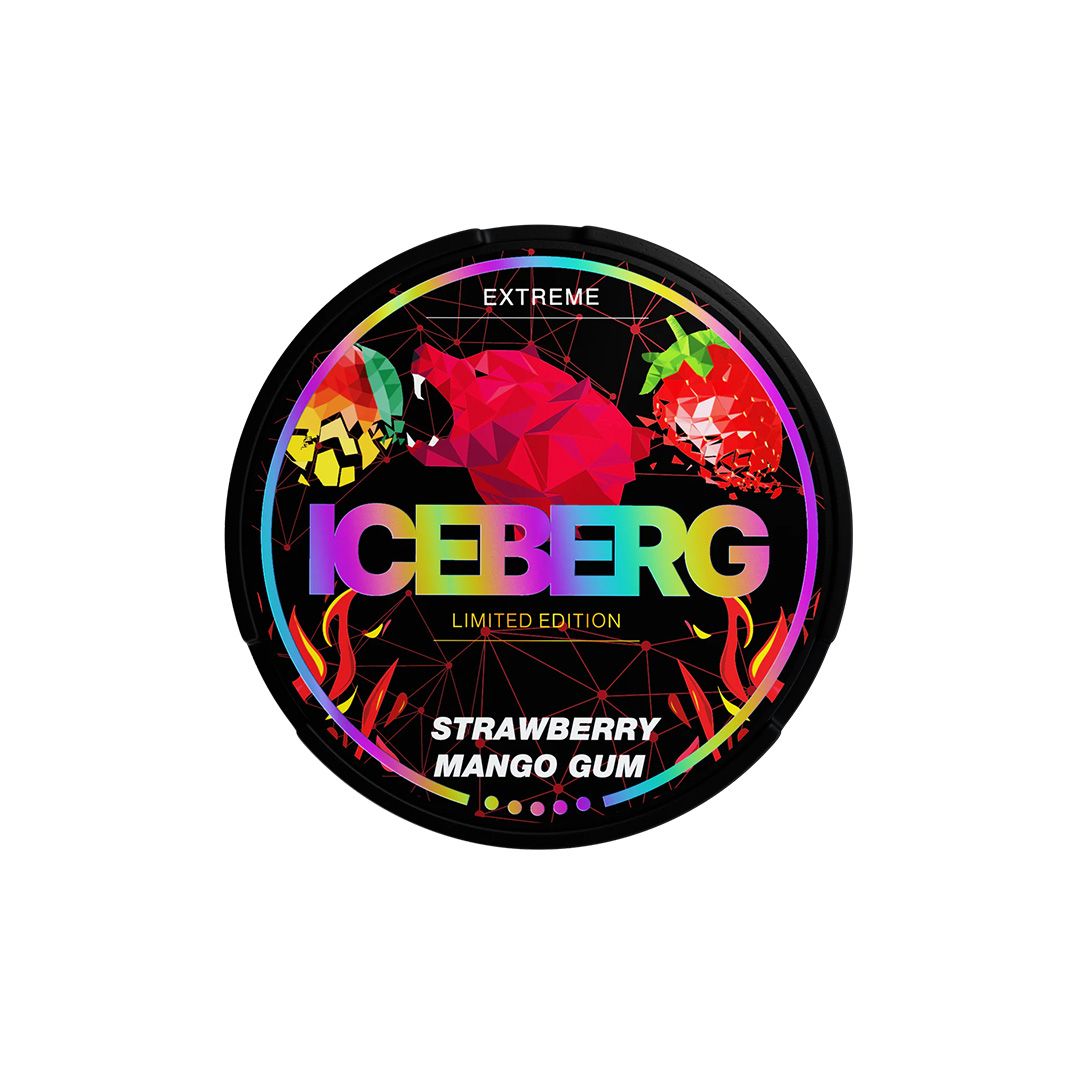 10x Iceberg - Strawberry Mango Gum Slim
