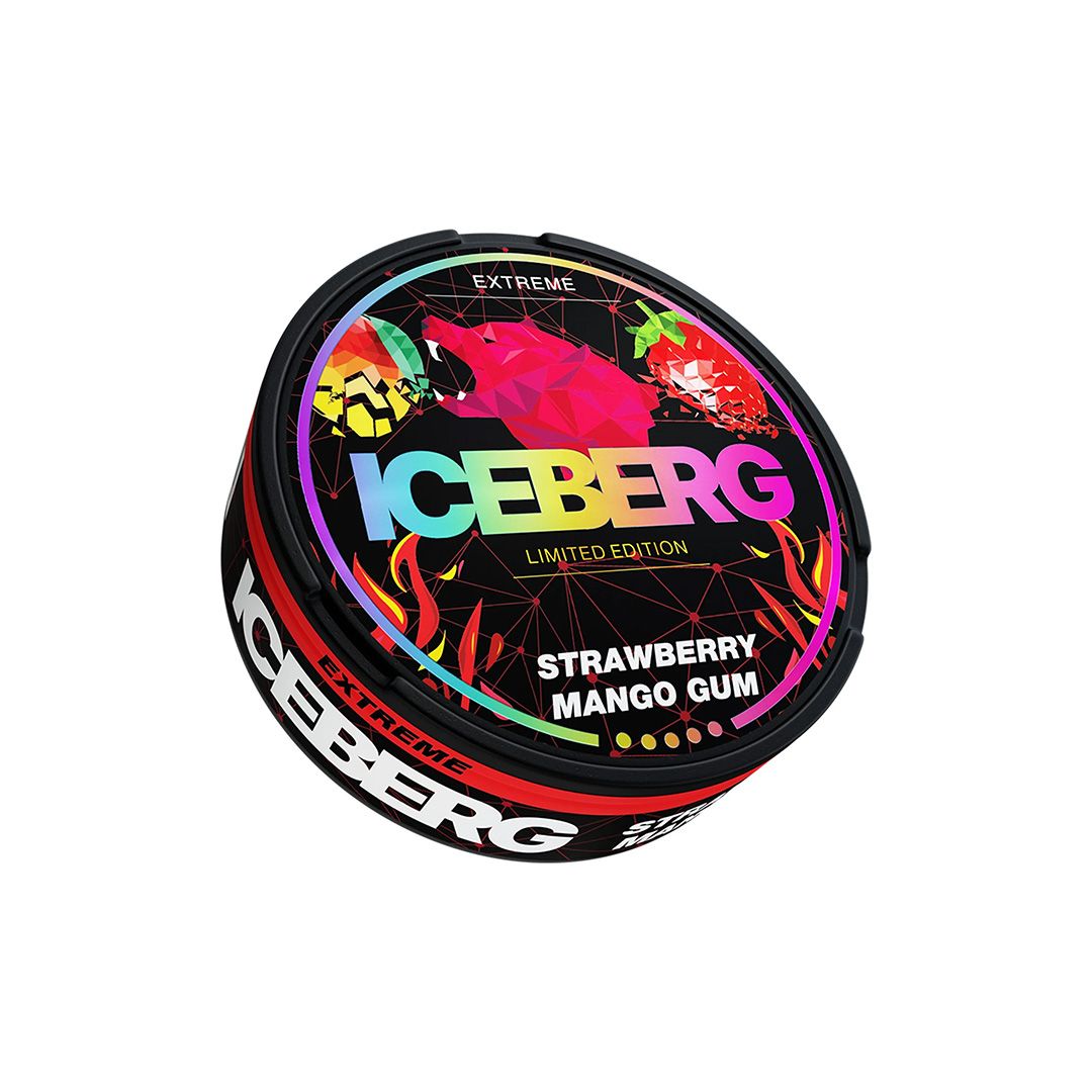 10x Iceberg - Strawberry Mango Gum Slim