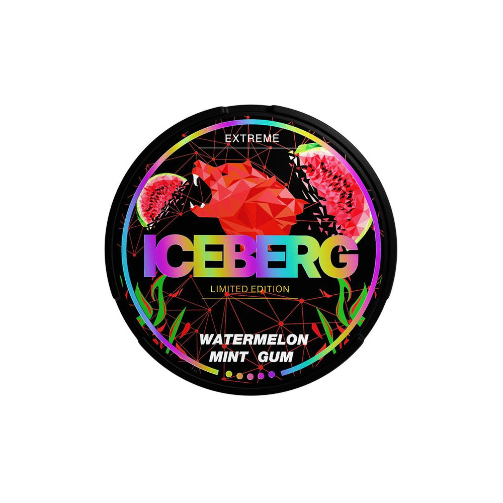 10x Iceberg - Watermelon Mint Gum Slim
