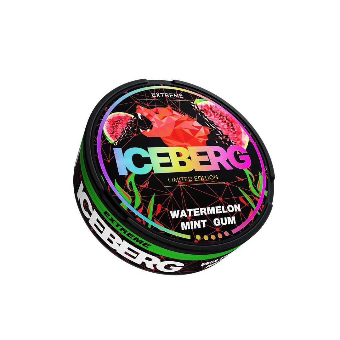 10x Iceberg - Watermelon Mint Gum Slim